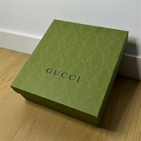 empty gucci box